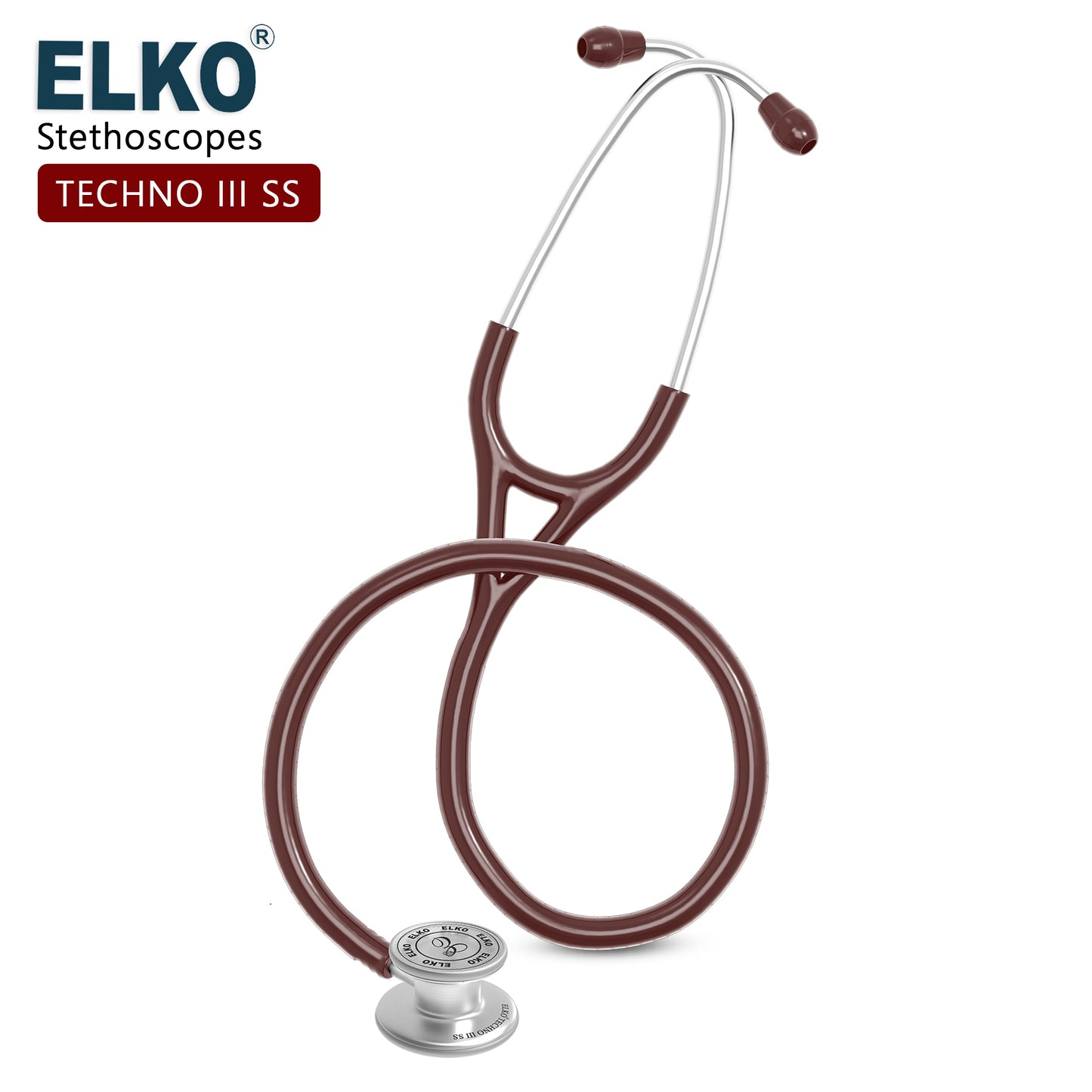 ELKO TECHNO III SS Stainless Steel Stethoscope