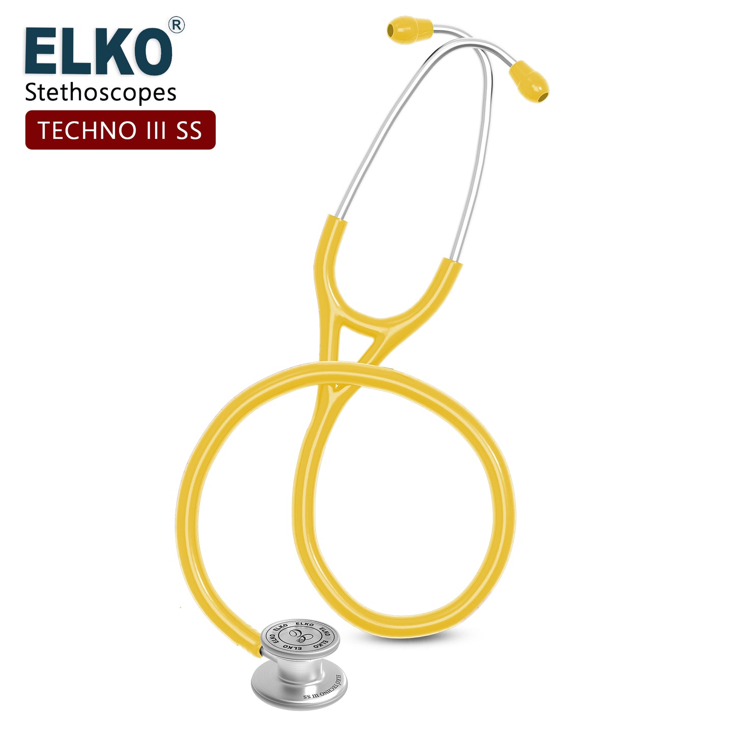 ELKO TECHNO III SS Stainless Steel Stethoscope