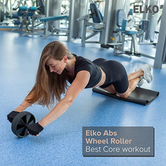 ELKO Ab Roller For Men & Women. Abs Exercise Equipment For Tummy. – ELKO