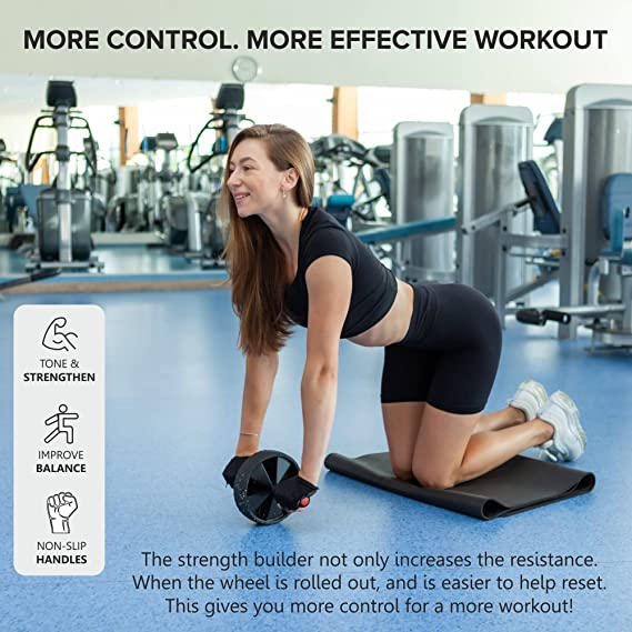 ELKO Ab Roller For Men & Women. Abs Exercise Equipment For Tummy. – ELKO